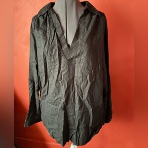 H&M Black Maternity Top